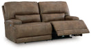 Beckley Place - Earth - 2 Seat Power Reclining Sofa With Adjustable Headrest - Simple Home Plus