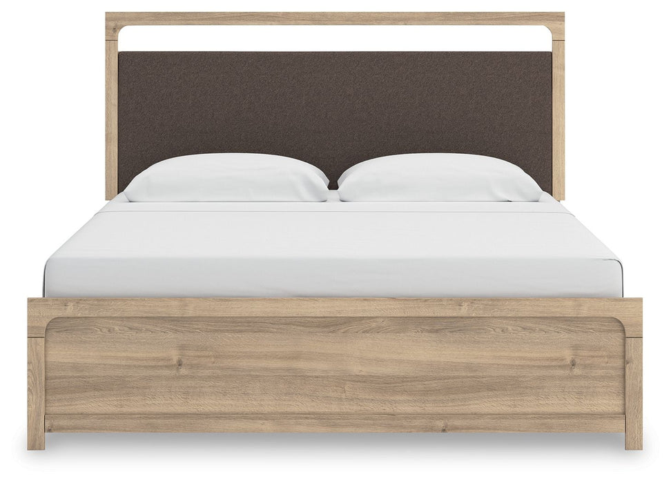 Kinlanni - Upholstered Panel Bed - Simple Home Plus