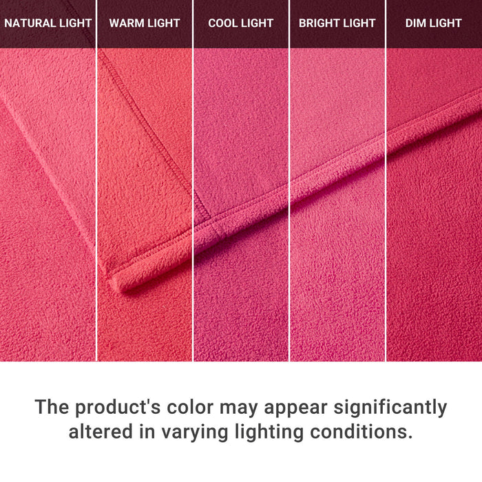 Micro Fleece - Twin Long Sheet Set - Red - Simple Home Plus