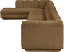 Modari - Sectional - Brown - Simple Home Plus
