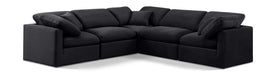 Indulge - Velvet 5 Piece Modular Corner Sectional - Simple Home Plus