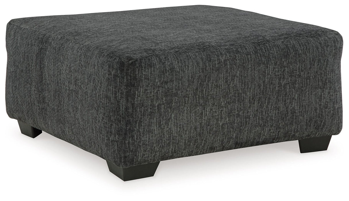 Biddeford - Shadow - Oversized Accent Ottoman - Simple Home Plus