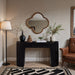 Astrid - Solid Wood And Oak Veneer Console Table - Simple Home Plus