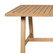 Cypress - Outdoor Patio Dining Table - Blonde Eucalyptus - Simple Home Plus