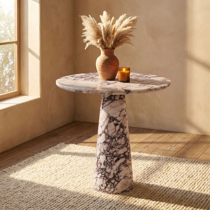 Fontelina - Genuine Marble Bistro Dining Table - Simple Home Plus
