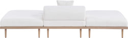 Laguna - 3 Piece Resilient Water Resistant Fabric Outdoor Patio Armless Modular Sofa - Simple Home Plus