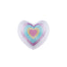Tessa - 3 Piece Twin Tassel Comforter Set With Heart Shaped Throw Pillow - Lavender - Simple Home Plus