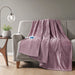 Heated Plush - Throw - Lavender - Simple Home Plus