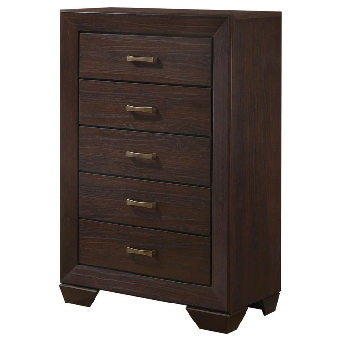 Kauffman - 5-Drawer Bedroom Chest - Simple Home Plus