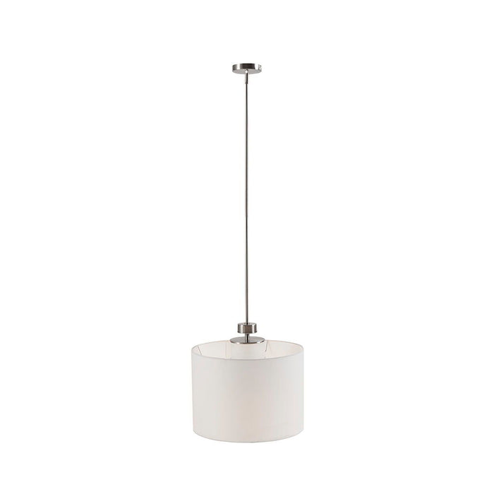 Pacific - Drum Pendant - Plated Nickel - Simple Home Plus