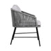 Ditas - Outdoor Patio Dining Chair - Black / Gray - Simple Home Plus