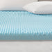 King Gel Memory Foam Hypoallergenic Cooling Mattress Topper - Blue - Simple Home Plus