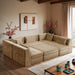 Stellar - 6 Piece Upholstered Modular Sectional - Simple Home Plus
