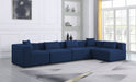 Cube - Linen 5 Piece Modular Sectional - Simple Home Plus