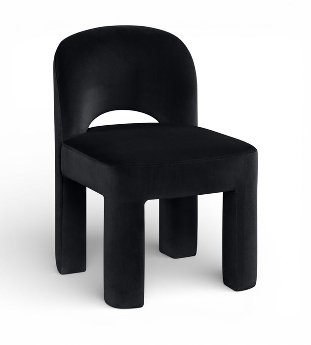 Celine - Velvet Performance Fabric Upholstered Dining Chair (Set of 2) - Simple Home Plus