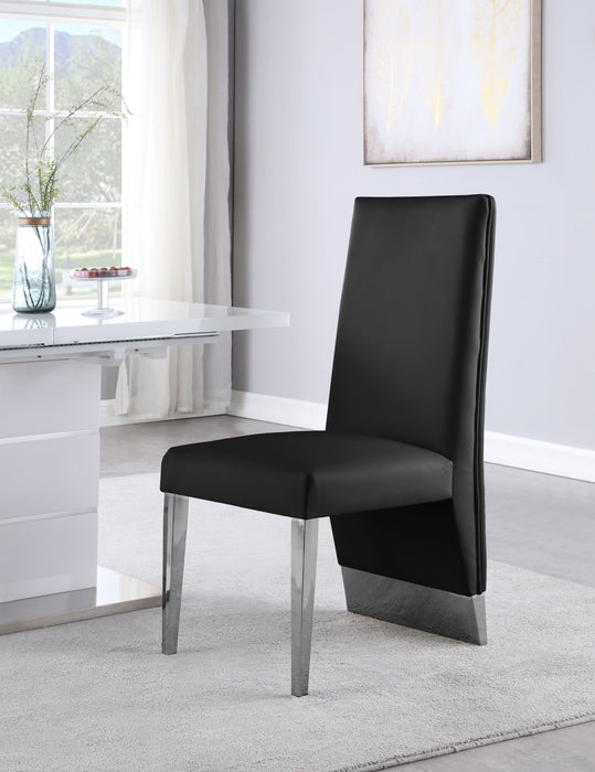 Porsha - Dining Chair Set - Chrome Base - Simple Home Plus