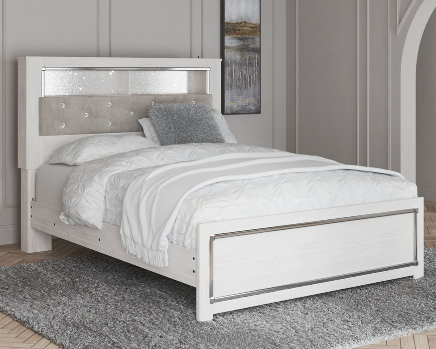 Altyra - Queen Panel Footboard - White - Simple Home Plus