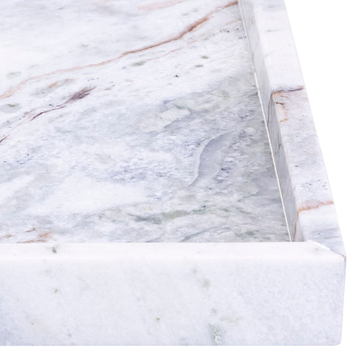 Barletta - Marble Square Tray - Simple Home Plus