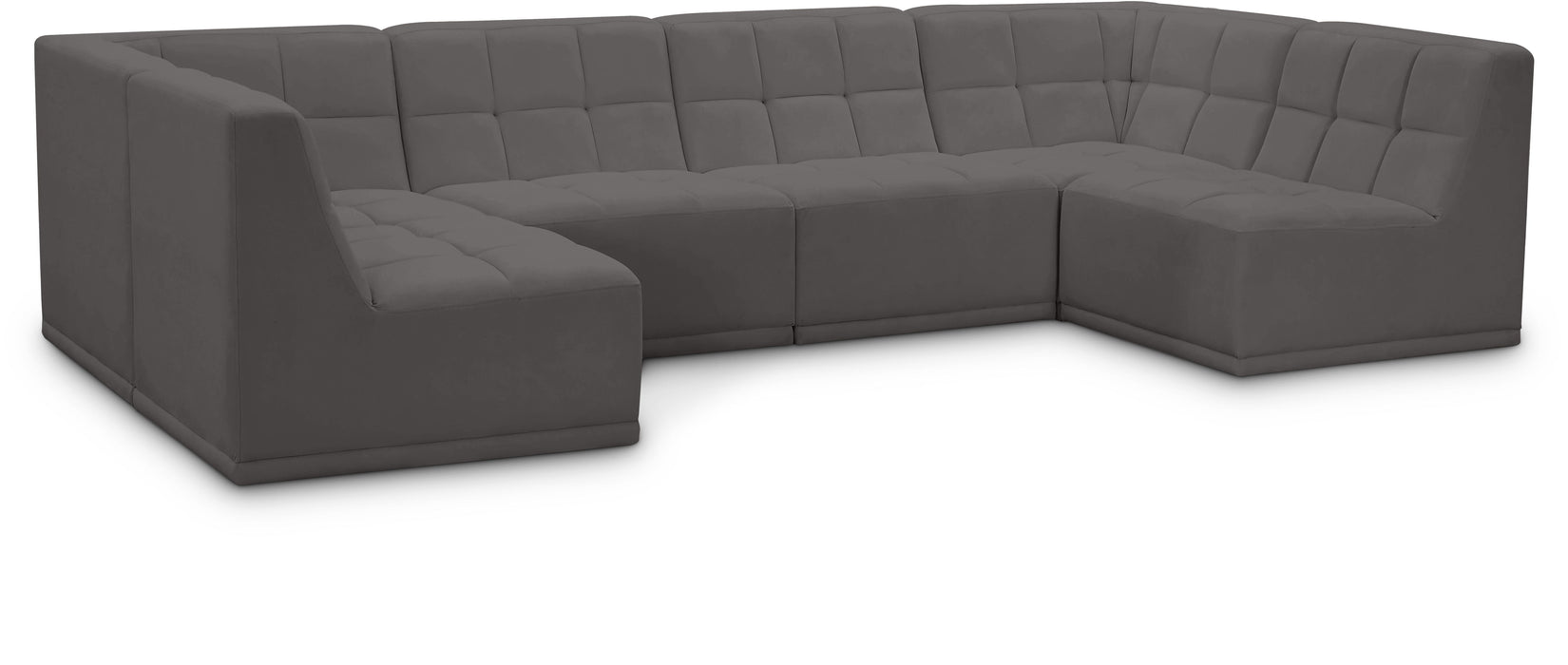 Relax - 6 Piece Modular Sectional - Simple Home Plus