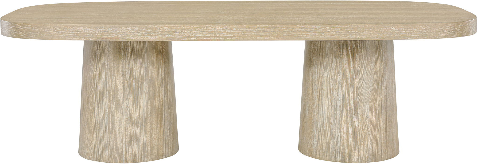 Woodhaven - Solid Wood And Oak Veneer Dining Table