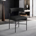 Rivage - Durable Dining Chair With Black Frame (Set of 2) - Simple Home Plus