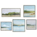 Vista - Framed Embellished Canvas Gallery (Set of 5) - Multi - Simple Home Plus