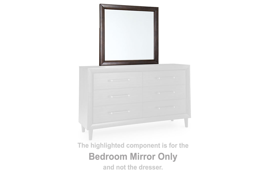 Dantenton - Bedroom Mirror - Merlot - Simple Home Plus