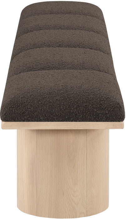 Pavilion - 5 Piece Modular Bench With Natural Base - Simple Home Plus