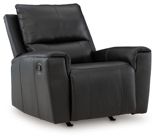 Glossmore - Rocker Recliner - Black - Simple Home Plus