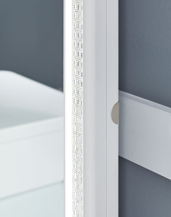 Chalanna - White - Vanity With Mirror - Simple Home Plus