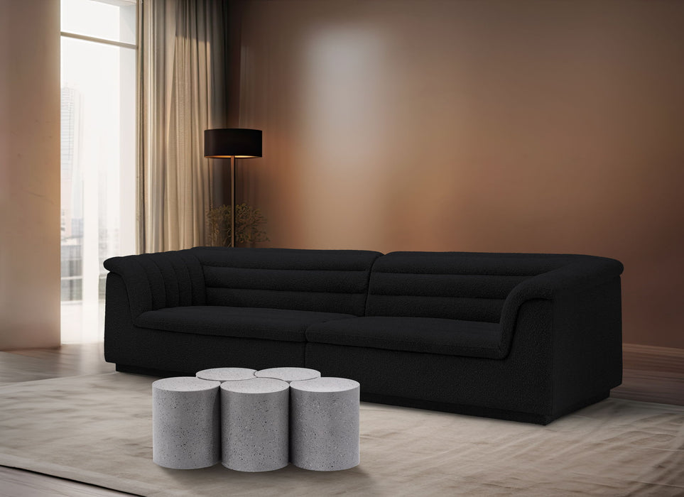 Dimple - 5 Piece Modular Coffee Table - Terazzo Finish - Simple Home Plus