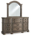 Ardenfield - Light Brown - Dresser And Mirror - Simple Home Plus