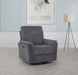 Adler - Upholstered Power Swivel Glider Recliner - Simple Home Plus