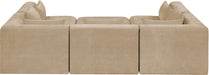 Stellar - 6 Piece Upholstered Modular Sectional - Simple Home Plus
