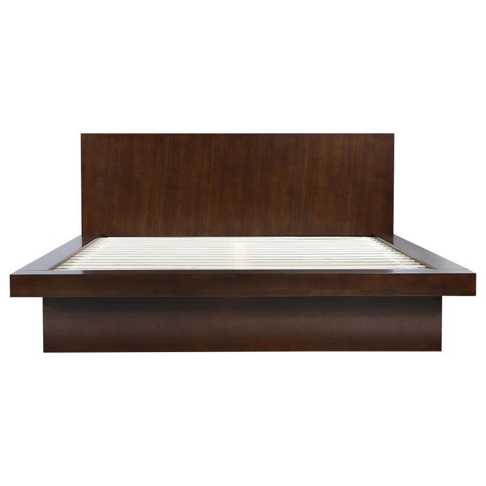 Jessica - Wood LED Panel Bed - Simple Home Plus