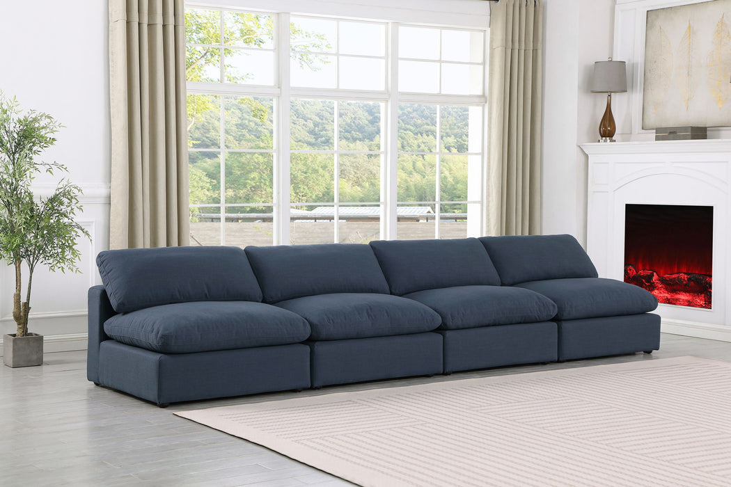Comfy - Linen Modular Armless Sofa 4 Seats - Simple Home Plus
