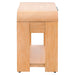 Jameson - Modern One Drawer Waterfall Nightstand - Natural - Simple Home Plus