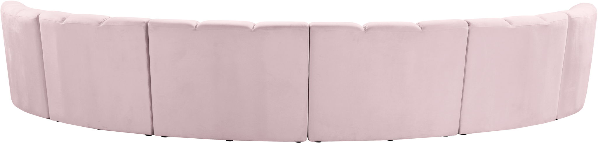 Infinity - 6 Piece Velvet Modular Sectional - Simple Home Plus
