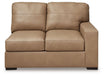 Bandon - Raf Loveseat - Toffee - Simple Home Plus