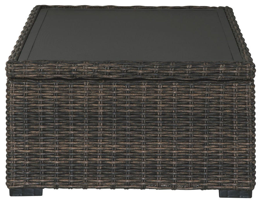 Grasson Lane - Brown - Rectangular Cocktail Table - Simple Home Plus