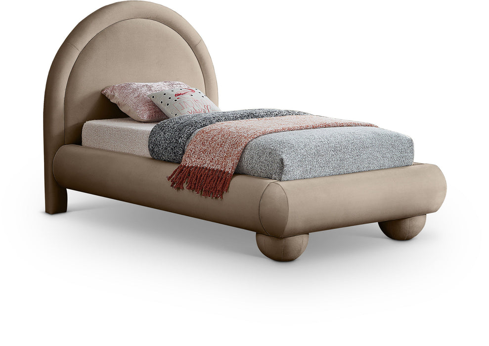 Madrid - Velvet Upholstered Bed - Simple Home Plus