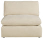Elyza - Armless Chair - Linen - Simple Home Plus