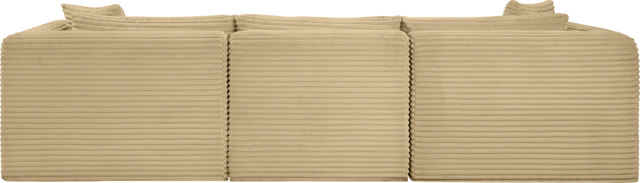 Shaggy - 3 Seat Modular Sofa - Simple Home Plus