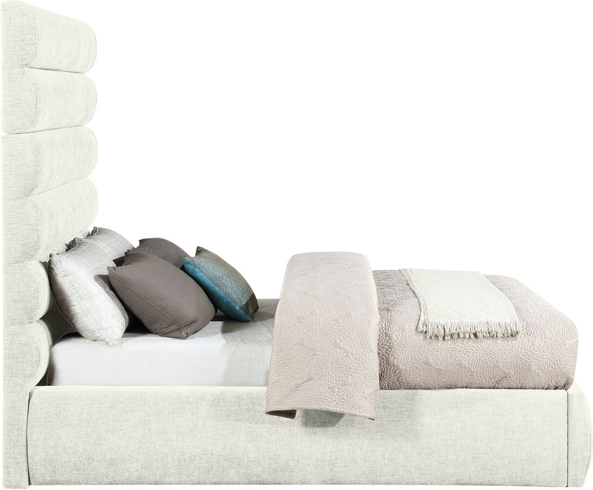 Adam - Chenille Fabric Bed With 70.5" Headboard - Simple Home Plus