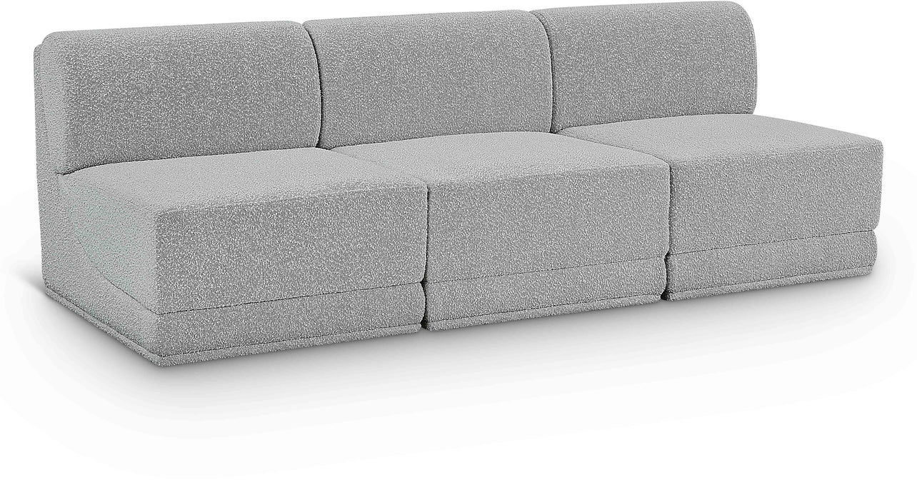 Ollie - 3 Seat Armless Modular Sofa - Simple Home Plus