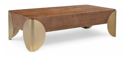 Cazari - Oak Wood And Iron Table - Simple Home Plus