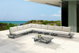 Maldives - 7 Piece Water Resistant Outdoor Patio Modular Sectional With Gray Base - Simple Home Plus