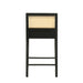 Tobias - Coastal Modern Wood Counter Height Kitchen Bar Stool - Simple Home Plus
