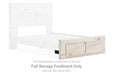 Lawroy - Full Storage Footboard - Light Natural - Simple Home Plus