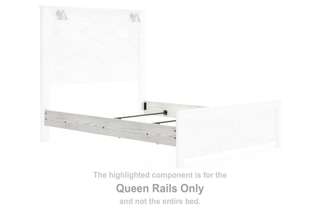Gerridan - Queen Rails - White - Simple Home Plus